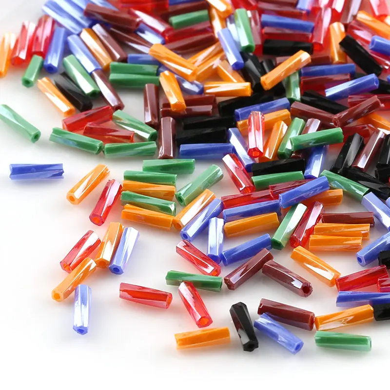 Candy Colors 2X6.5mm Tube bead 30g/bag Glass Garment Seed Beads Accessory Bracelet jewelry Making Diy Craft
Candy Colors 2X6.5mm Tube bead 30g/bag Glass Garment Seed Beads Accessory Bracelet jewelry Making Diy Craft