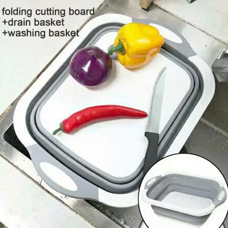 Kitchen Chopping Block Folding Cutting Board with Colanders Kitchen Chopping Boards Washing Basket Drain Kitchen Organizer
Kitchen Chopping Block Folding Cutting Board with Colanders Kitchen Chopping Boards Washing Basket Drain Kitchen Organizer