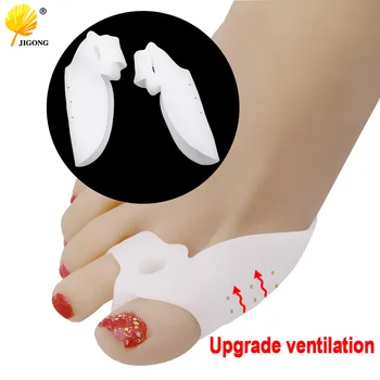 2pcs/set Breathable Gel Foot Care Tool Bunion Corrector Bone Big Toe Protector Hallux Valgus Straightener Toe Spreader Pedicure
2pcs/set Breathable Gel Foot Care Tool Bunion Corrector Bone Big Toe Protector Hallux Valgus Straightener Toe Spreader Pedicure