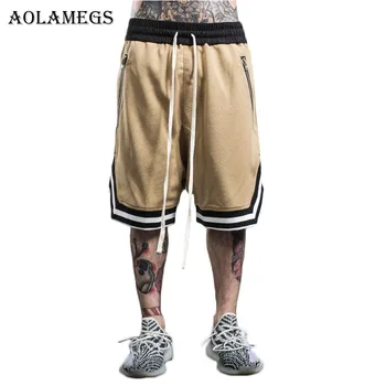 Aolamegs Men's Shorts Tide Brand European American Men Zipper Loose Shorts Knee Length Homme Casual Sweatpants Bermuda Masculina 
Aolamegs Men's Shorts Tide Brand European American Men Zipper Loose Shorts Knee Length Homme Casual Sweatpants Bermuda Masculina