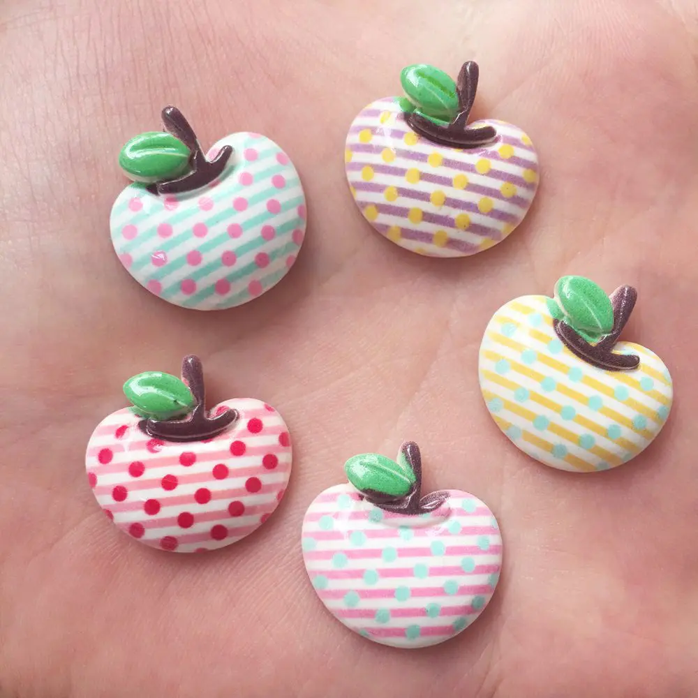 20PCS Resin Cute painted dot picture apple Flatback stone scrapbook crafts Ornaments home decoration accessories SF467*2
20PCS Resin Cute painted dot picture apple Flatback stone scrapbook crafts Ornaments home decoration accessories SF467*2