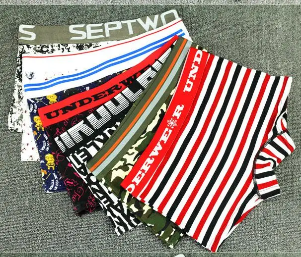 Pholeey 5pcs Random Color Cotton Boyshort Alphabet Figure Animal Print Women Panties Low-Rise Female Underwear P17646 
Pholeey 5pcs Random Color Cotton Boyshort Alphabet Figure Animal Print Women Panties Low-Rise Female Underwear P17646
