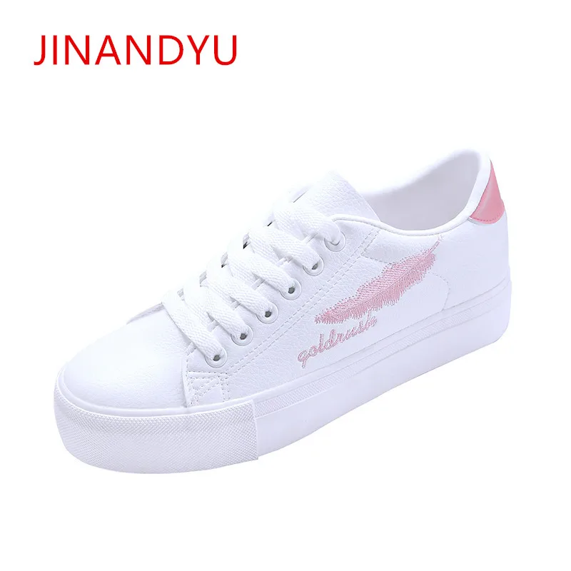 JINANDYU 2018 Ladies Casual White Platform Sneakers Women Shoes Trainers Women Flats Female Sneaker Zapatillas Chaussure Femme
JINANDYU 2018 Ladies Casual White Platform Sneakers Women Shoes Trainers Women Flats Female Sneaker Zapatillas Chaussure Femme