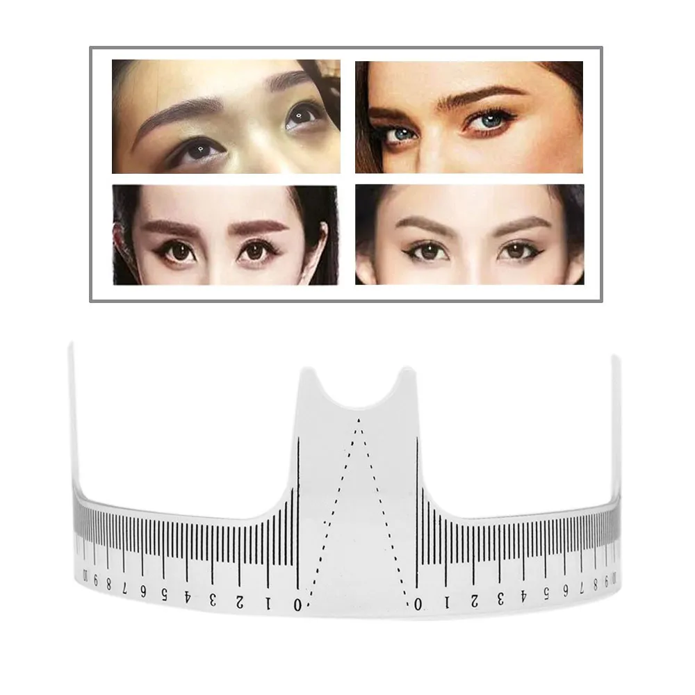 Reusable Eyebrow Tattoo Stencils Makeup Brow Measure Eyebrow Guide Ruler Permanent Tools
Reusable Eyebrow Tattoo Stencils Makeup Brow Measure Eyebrow Guide Ruler Permanent Tools