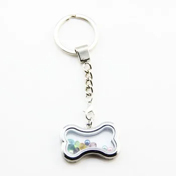 Dog Bone Magnetic Living Locket Keychains High Quality Floating Locket Key chain key ring 10pcs
Dog Bone Magnetic Living Locket Keychains High Quality Floating Locket Key chain key ring 10pcs