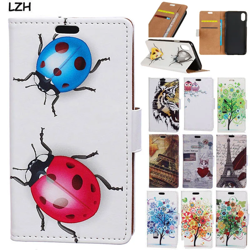 Ladybug Tiger Patterned Leather Flip Cover Case for Apple iPhone XR XS Magnetic Snap Wallet Card Money Slots for iPhone XS Max
Ladybug Tiger Patterned Leather Flip Cover Case for Apple iPhone XR XS Magnetic Snap Wallet Card Money Slots for iPhone XS Max