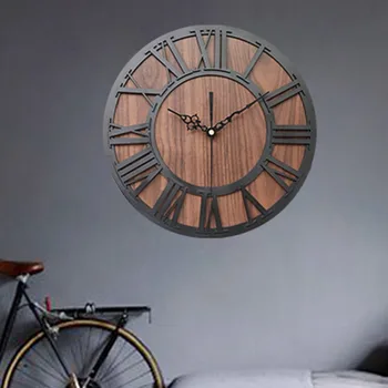 European retro wooden Rome digital craft wall clock farmhouse decor modern design cuckoo
European retro wooden Rome digital craft wall clock farmhouse decor modern design cuckoo