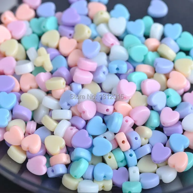 Diy 150PCs Mixed Spring color Acrylic heart spacer beads for handmake jewelry making 9x8mm YKL0211X
Diy 150PCs Mixed Spring color Acrylic heart spacer beads for handmake jewelry making 9x8mm YKL0211X
