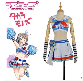 LoveLive!Sunshine!! Watanabe You Cosplay Costume Cheer-section Awaken Uniforms Custom Made Free Shipping B
LoveLive!Sunshine!! Watanabe You Cosplay Costume Cheer-section Awaken Uniforms Custom Made Free Shipping B