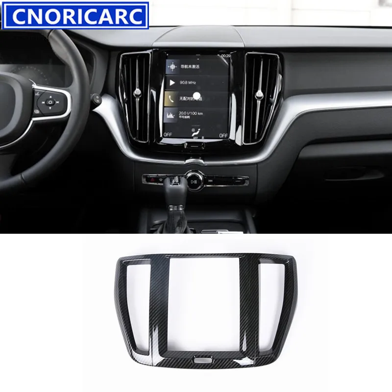 CNORICARC Carbon Fiber Pattern Styling Control Navigation Panel Cover Trim Frame Chrome Car Accessories For Volvo XC60 2018
CNORICARC Carbon Fiber Pattern Styling Control Navigation Panel Cover Trim Frame Chrome Car Accessories For Volvo XC60 2018