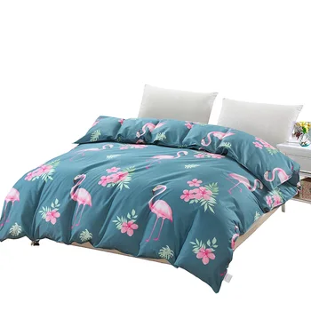 100% Cotton Duvet Cover Twin Full Queen King Size Cartoon Quilt Cover 1 Piece Pink Flamingo Blue Comforter Cover High Quality
100% Cotton Duvet Cover Twin Full Queen King Size Cartoon Quilt Cover 1 Piece Pink Flamingo Blue Comforter Cover High Quality