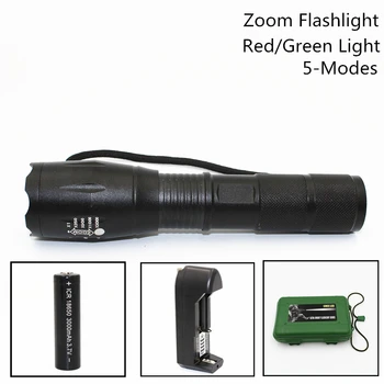 LED Flashlight 5 Modes Adjustable Focus Light Q5/R5 450LM Aluminum Zoom Torch 18650/AAA Lamp
LED Flashlight 5 Modes Adjustable Focus Light Q5/R5 450LM Aluminum Zoom Torch 18650/AAA Lamp