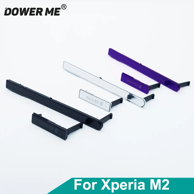 Dower Me USB Charging Port +Sim Card +Micro SD Jack Port Slot Cover for Sony Xperia M2 S50H Dual D2303 D2305
Dower Me USB Charging Port +Sim Card +Micro SD Jack Port Slot Cover for Sony Xperia M2 S50H Dual D2303 D2305