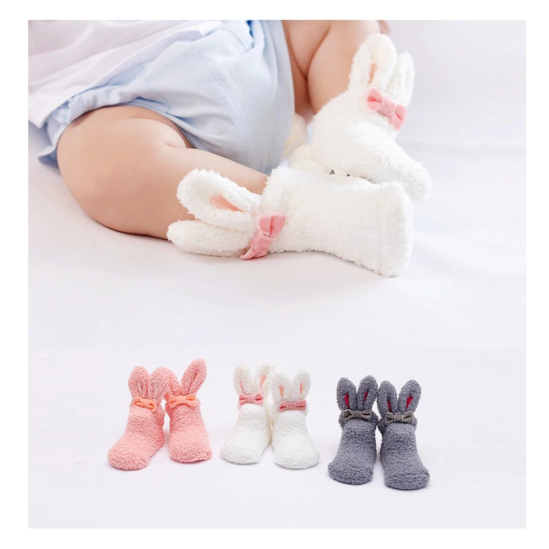 2018 New Winter Coral fleece Baby Girls Socks Newborn Soft Cute Rabbit Baby Socks
2018 New Winter Coral fleece Baby Girls Socks Newborn Soft Cute Rabbit Baby Socks