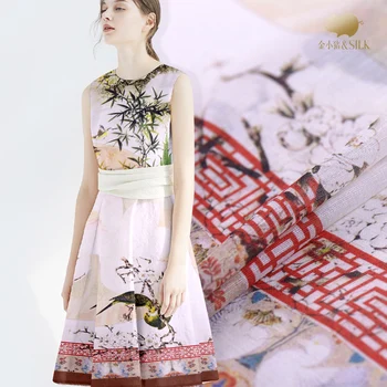 12mm digital printing silk linen fabric 140cm chinese silk fabric cheongsam dress natural linen fabric wholesale silk cloth
12mm digital printing silk linen fabric 140cm chinese silk fabric cheongsam dress natural linen fabric wholesale silk cloth