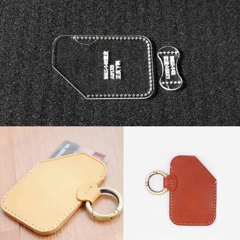 Lychee Life Entrance Guard Card Shaped Sewing Pattern Acrylic Key Chain Stencil Template DIY Handmade Leather Crafts Supplies
Lychee Life Entrance Guard Card Shaped Sewing Pattern Acrylic Key Chain Stencil Template DIY Handmade Leather Crafts Supplies