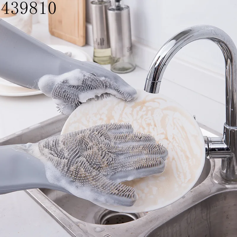 of magic silicone rubber dishwashing gloves environmentally friendly scrubber kitchen bathroom multi-purpose cleaning gloves
of magic silicone rubber dishwashing gloves environmentally friendly scrubber kitchen bathroom multi-purpose cleaning gloves