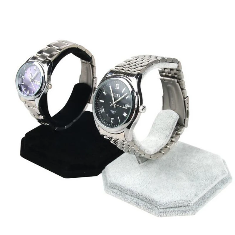 Fashion High Level Watch Shelf Box Lint C Type Design Jewelry Bracelet Watch Display Rack Stand Holder White Black Options
Fashion High Level Watch Shelf Box Lint C Type Design Jewelry Bracelet Watch Display Rack Stand Holder White Black Options