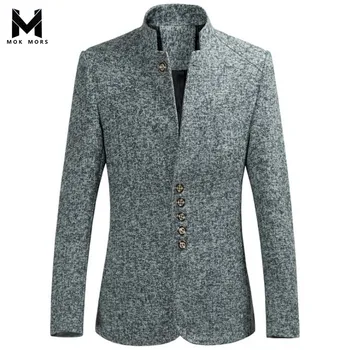 2018 Autumn New Business Men Casual Slim Collar Mens Blazers Fashion High Street Solid Color Cotton Long Sleeve Blazer Hombre
2018 Autumn New Business Men Casual Slim Collar Mens Blazers Fashion High Street Solid Color Cotton Long Sleeve Blazer Hombre