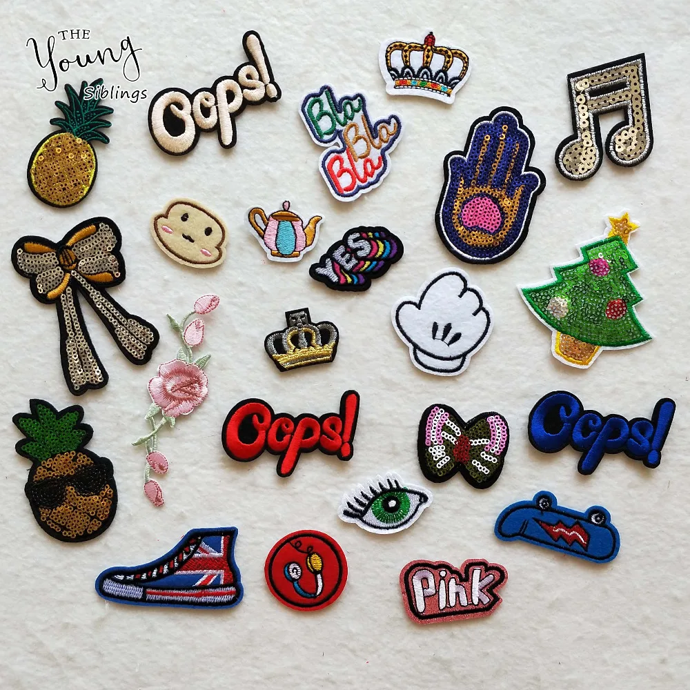 High quality letter pineapple christmas trees follwer Iron On Cartoon Patches DIY embroidery applique clothing Accessory
High quality letter pineapple christmas trees follwer Iron On Cartoon Patches DIY embroidery applique clothing Accessory