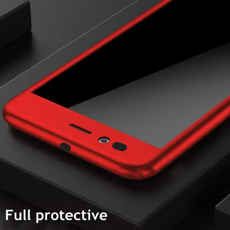 Чехол для Xiaomi Redmi 5A 5X 5plus Note5pro 4X 4A Note4x 360 полностью противоударный жесткий чехол f1 MI8