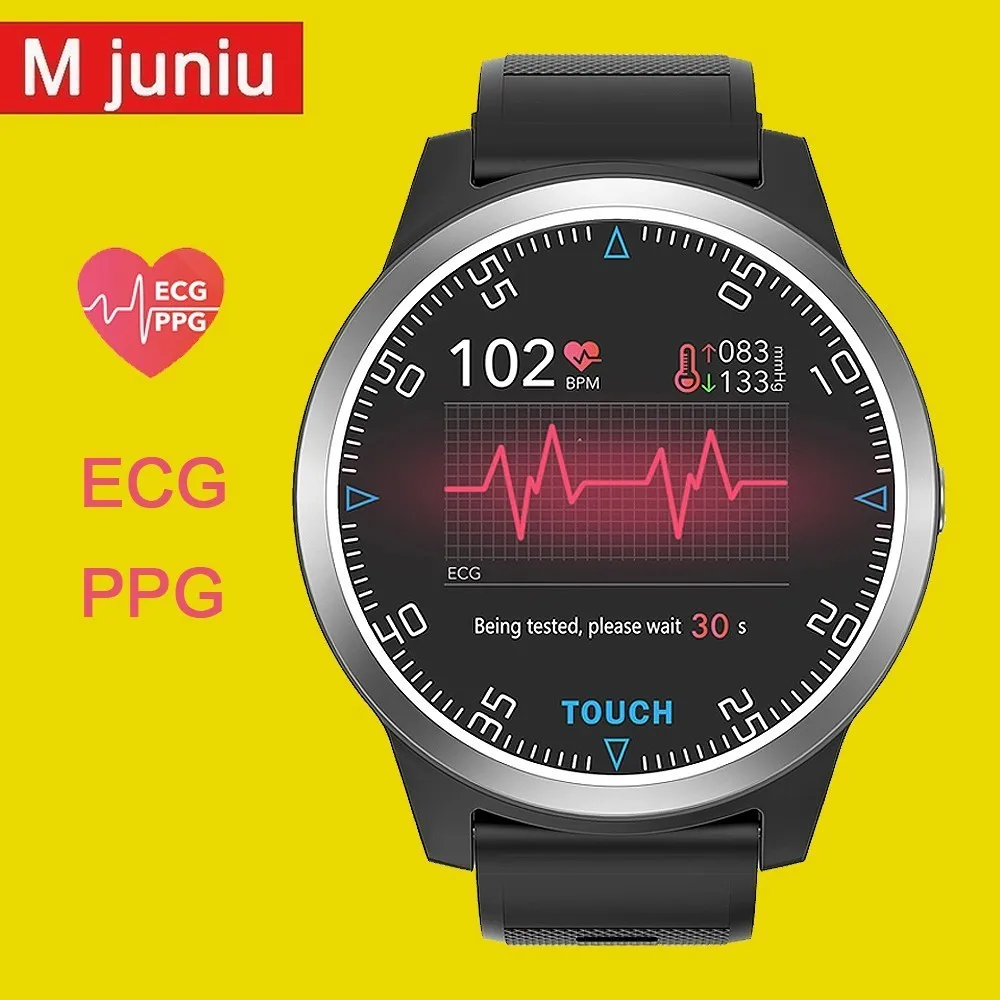 Mjuniu E101 Bluetooth Smart Watch Ecg Ppg Double Heart Rate Monitor Sport Waterproof Smartwatch Fitness Tracker Bracelet
Mjuniu E101 Bluetooth Smart Watch Ecg Ppg Double Heart Rate Monitor Sport Waterproof Smartwatch Fitness Tracker Bracelet