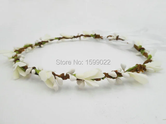 Dashiatere Bohemian Floral Hair Band Foam Flower Halo Boho Ivory White Simple Wedding Hair Accessories First Communion Headwear
Dashiatere Bohemian Floral Hair Band Foam Flower Halo Boho Ivory White Simple Wedding Hair Accessories First Communion Headwear