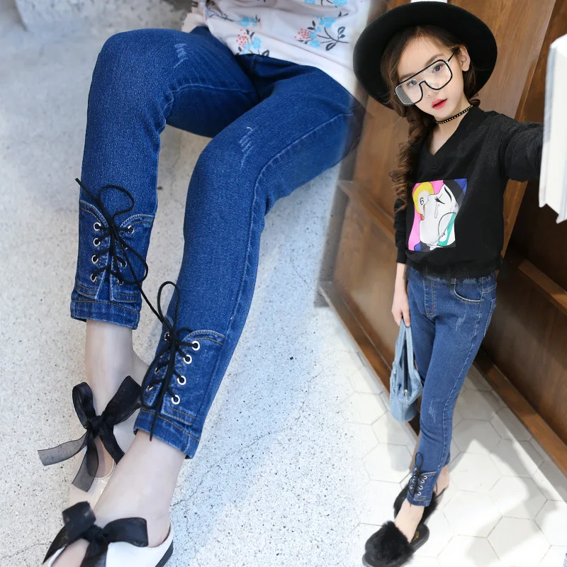 Children's Clothing Girls Jeans Spring Trousers 2018 New Girl Pencil Pants Children Tights Tide Skinny Kids Infantil Jean Fille
Children's Clothing Girls Jeans Spring Trousers 2018 New Girl Pencil Pants Children Tights Tide Skinny Kids Infantil Jean Fille