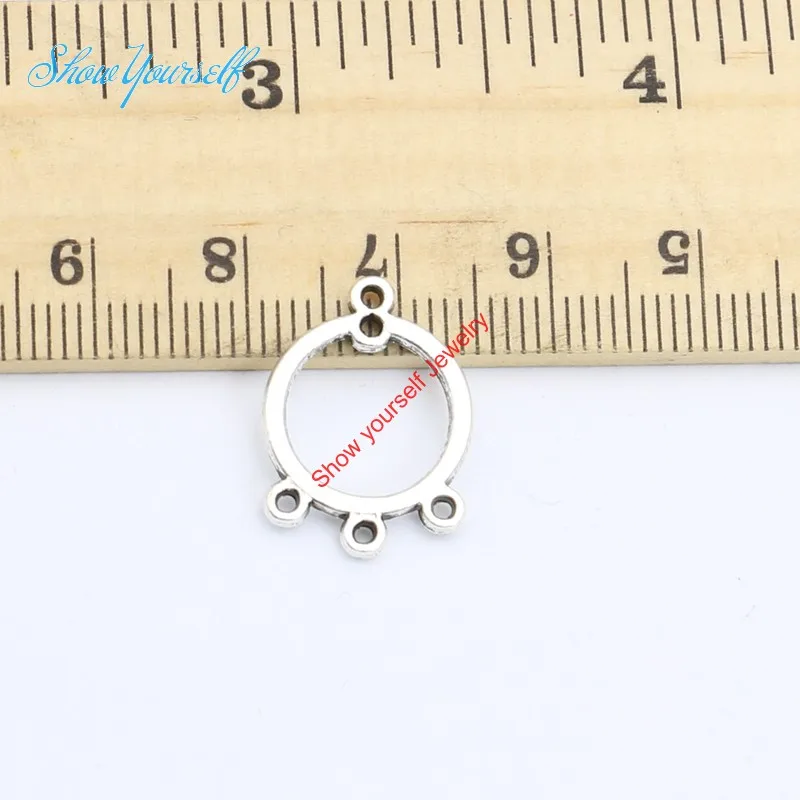 20PCS/lot Antique Silver Plated Round 1-3 Connectors Pendant Jewelry Making Findings Accessories DIY Handmade Craft 19X14mm
20PCS/lot Antique Silver Plated Round 1-3 Connectors Pendant Jewelry Making Findings Accessories DIY Handmade Craft 19X14mm