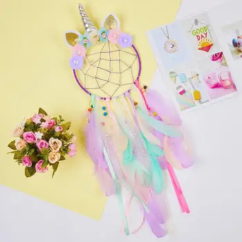 New 2020 Home Decor Handmade Unicorn Dream Feather Tassel Pendant Wall Hanging Ornaments Craft For Girls Kids Photo Props
New 2020 Home Decor Handmade Unicorn Dream Feather Tassel Pendant Wall Hanging Ornaments Craft For Girls Kids Photo Props