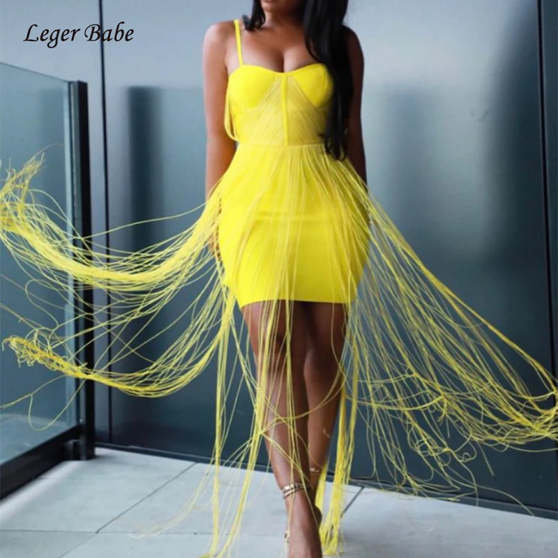 Leger Babe HL 2018 New Summer Women Sexy Spaghetti Strap Long Tassel High Quality Bodycon Bandage Dress Party Club Wear Dresses 
Leger Babe HL 2018 New Summer Women Sexy Spaghetti Strap Long Tassel High Quality Bodycon Bandage Dress Party Club Wear Dresses