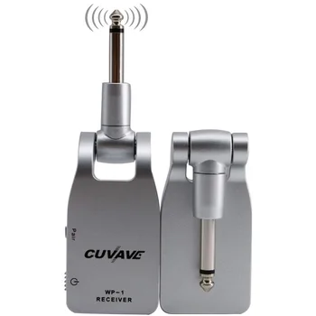 Guitar Transmitter Receiver,CUVAVE WP-1 2.4G Wireless Guitar System Transmitter Receiver USB Rechargeable - Silverransmi
Guitar Transmitter Receiver,CUVAVE WP-1 2.4G Wireless Guitar System Transmitter Receiver USB Rechargeable - Silverransmi