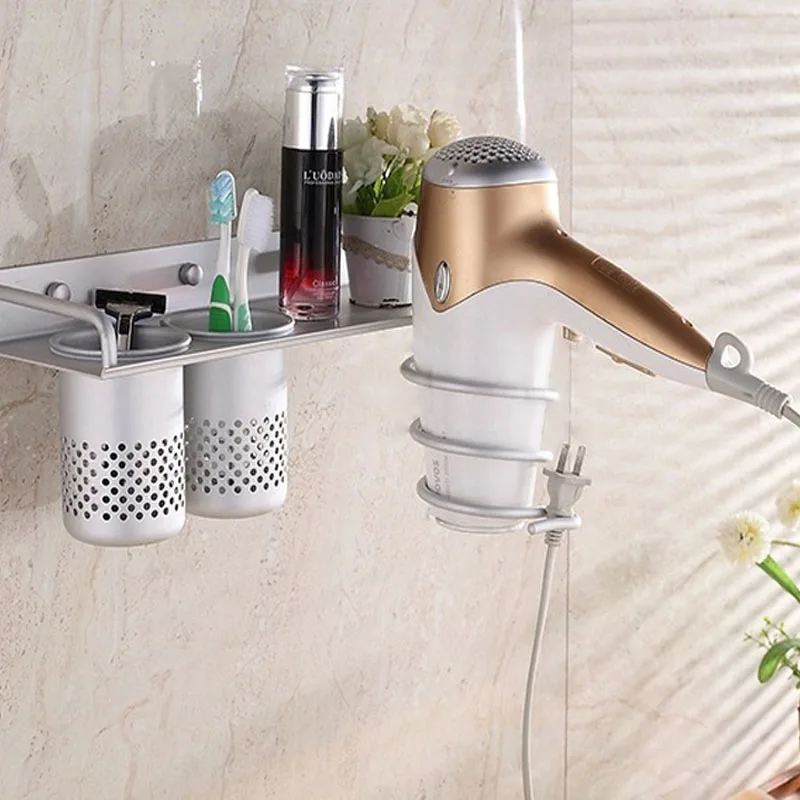 New Multinational Alumimum Hair Dryer Shelf Bathroom Storage Holder Comb Rack Wall Hanger with rigorous and strict QC standards
New Multinational Alumimum Hair Dryer Shelf Bathroom Storage Holder Comb Rack Wall Hanger with rigorous and strict QC standards