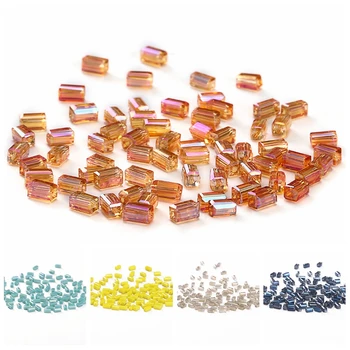 Square Crystal Beads for Jewelry Making AB 50pcs 2*4mm Austria Crystal Square-shape Loose Beads DIY Jewelry Crafts C-3
Square Crystal Beads for Jewelry Making AB 50pcs 2*4mm Austria Crystal Square-shape Loose Beads DIY Jewelry Crafts C-3