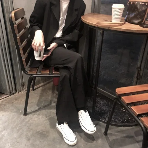 2019 Spring Casual 2 Piece Set Women Turn-down Collar Regular Two Piece Set Full Length Pants Brief And Fashion 2 Set Woman
2019 Spring Casual 2 Piece Set Women Turn-down Collar Regular Two Piece Set Full Length Pants Brief And Fashion 2 Set Woman