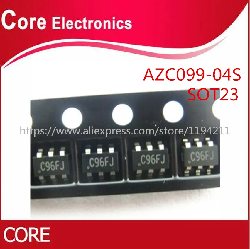 200pcs/lot ESD protection AZC099-04S R7G AZC099 SOT23-6 | Электронные компоненты и принадлежности