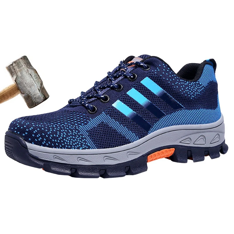 Steel toe cap Safety shoes Air-permeable smash - proof puncture - proof protective shoes working shoes safety boots plus size
Steel toe cap Safety shoes Air-permeable smash - proof puncture - proof protective shoes working shoes safety boots plus size