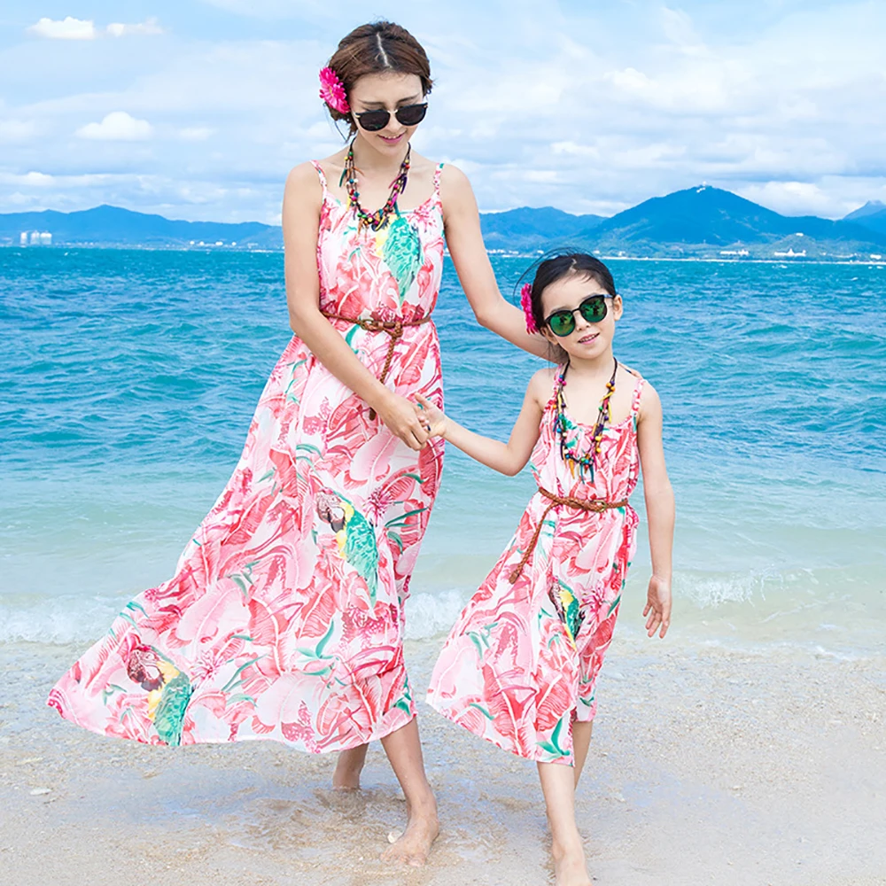 Ju1619 Summer Fashion Beach little Girls Dress Casual Lady Dress Family Matching Outfits Clothes Mother&Daughter Bohemian Dress
Ju1619 Summer Fashion Beach little Girls Dress Casual Lady Dress Family Matching Outfits Clothes Mother&Daughter Bohemian Dress