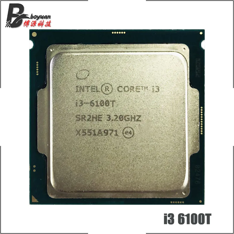 Intel Core i3-6100T i3 6100T 3.2 GHz Dual-Core Quad-Thread CPU Processor 3M 35W LGA 1151
Intel Core i3-6100T i3 6100T 3.2 GHz Dual-Core Quad-Thread CPU Processor 3M 35W LGA 1151
