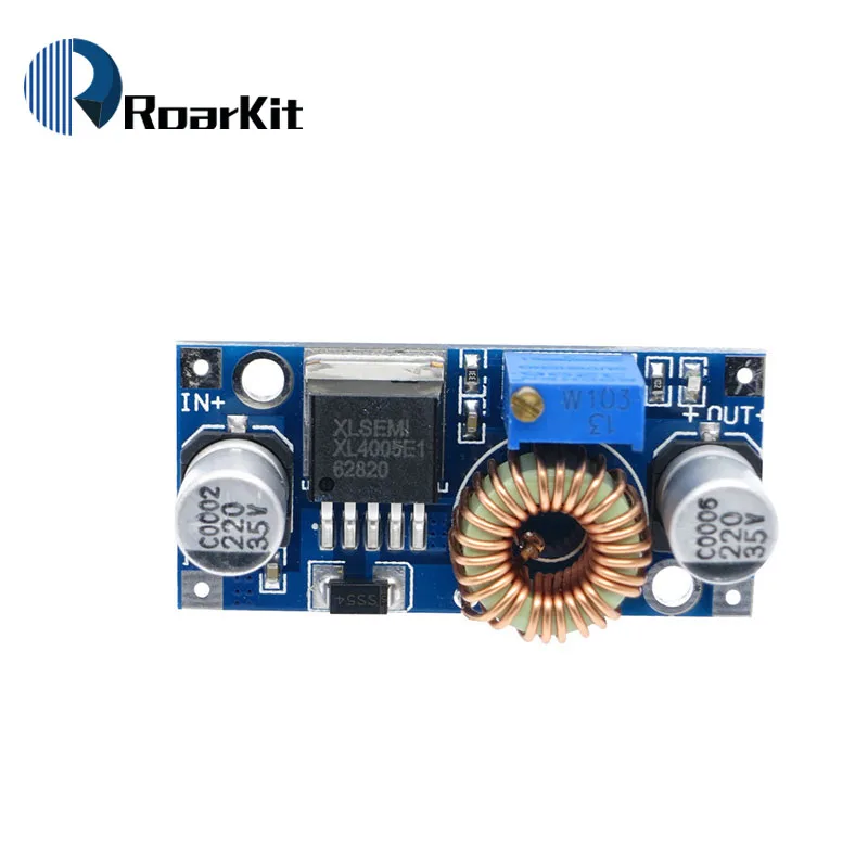1PCS XL4005 DSN5000 Beyond LM2596 DC-DC adjustable step-down power Supply module ,5A High current,High power
1PCS XL4005 DSN5000 Beyond LM2596 DC-DC adjustable step-down power Supply module ,5A High current,High power