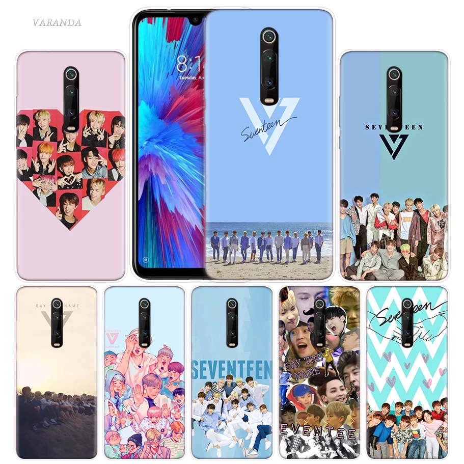 KPop Seventeen Case for Xiaomi Redmi Note 7 7S K20 Y3 GO S2 6 6A 7A 5 Pro MI Play A1 A2 8 Lite Poco F1 Silicone Phone Bags Cover
KPop Seventeen Case for Xiaomi Redmi Note 7 7S K20 Y3 GO S2 6 6A 7A 5 Pro MI Play A1 A2 8 Lite Poco F1 Silicone Phone Bags Cover