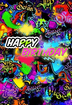 Vinyl Birthday Backdrops Graffiti Background For Photo toile de fond pour photo anniversaire Baby Happy Birthday Party Backdrop
Vinyl Birthday Backdrops Graffiti Background For Photo toile de fond pour photo anniversaire Baby Happy Birthday Party Backdrop