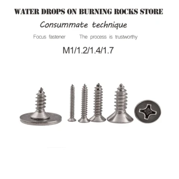 Free shipping 20000pcs M1.2*12 M2*12 304 Stainless Steel Countersunk Cross Head Self Tapping Screws High quality
Free shipping 20000pcs M1.2*12 M2*12 304 Stainless Steel Countersunk Cross Head Self Tapping Screws High quality
