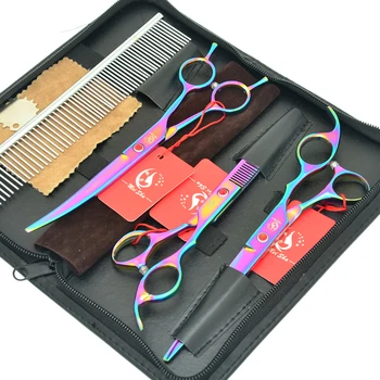 Meisha 7 inch Japan 44c Curved Dog Grooming Scissors Set Puppy Cutting Thinning Shears for Haircut Pet HB0101
Meisha 7 inch Japan 44c Curved Dog Grooming Scissors Set Puppy Cutting Thinning Shears for Haircut Pet HB0101
