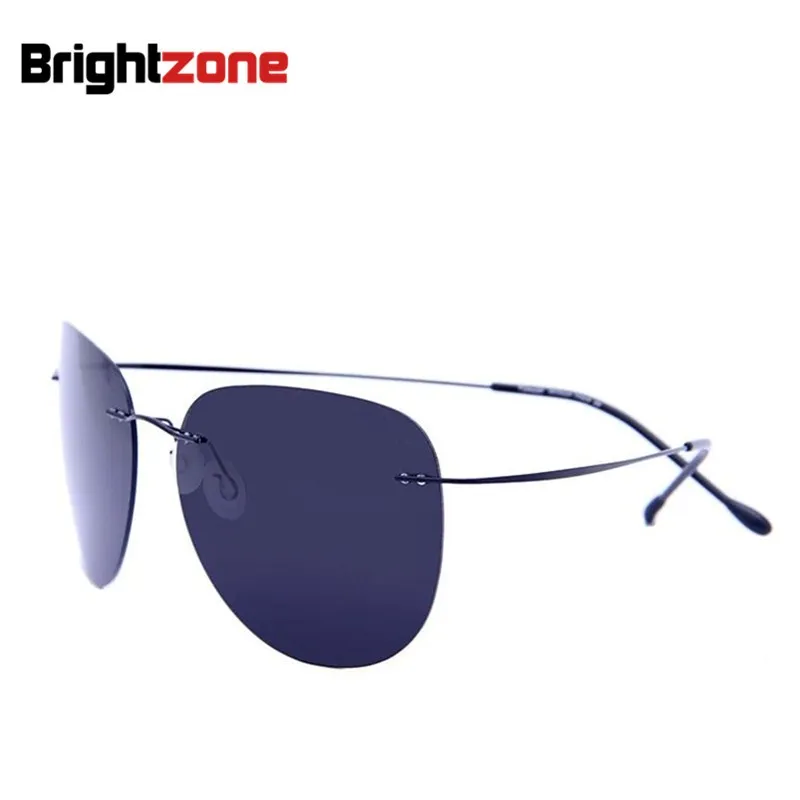 2018 New Ultra-light Rimless Sunglasses Memory Pure Titanium Rim Polarized Sunglasses Classic e Large Sun Glasses Eye Anti-UVA
2018 New Ultra-light Rimless Sunglasses Memory Pure Titanium Rim Polarized Sunglasses Classic e Large Sun Glasses Eye Anti-UVA