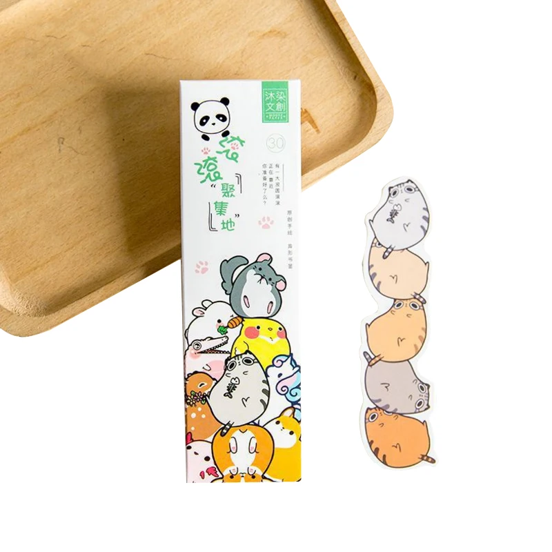 30pcs/box Lovely Small Cartoon Animal Park Paper Bookmark Book Holder Message Card Party Invitation School Office Supply
30pcs/box Lovely Small Cartoon Animal Park Paper Bookmark Book Holder Message Card Party Invitation School Office Supply
