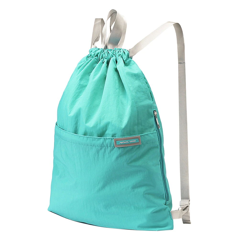 drawstring backpack bag unisex gym string bag gym sack bag with