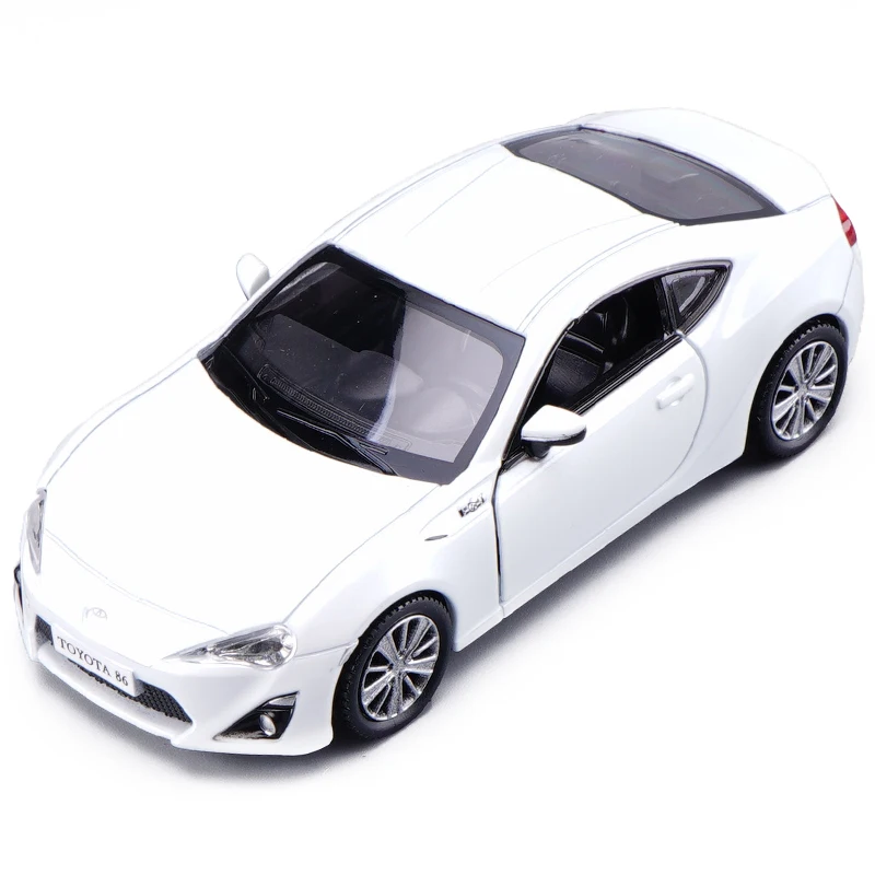 1:36 Масштаб литой металлический сплав модель автомобиля для Toyota 86 Коллекция 5