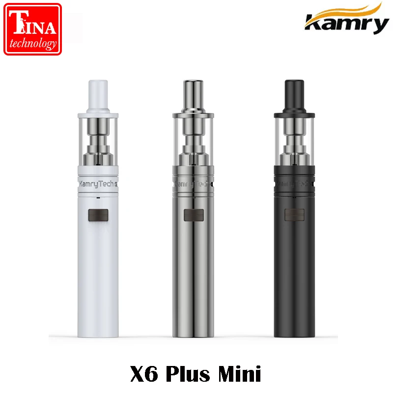 Original Kamry X6 Plus Mini Starter Kit Vape E cigarette with Mic USB charging 1100mah Battery 1.8ml X6 Plus Mini Atomizers
Original Kamry X6 Plus Mini Starter Kit Vape E cigarette with Mic USB charging 1100mah Battery 1.8ml X6 Plus Mini Atomizers