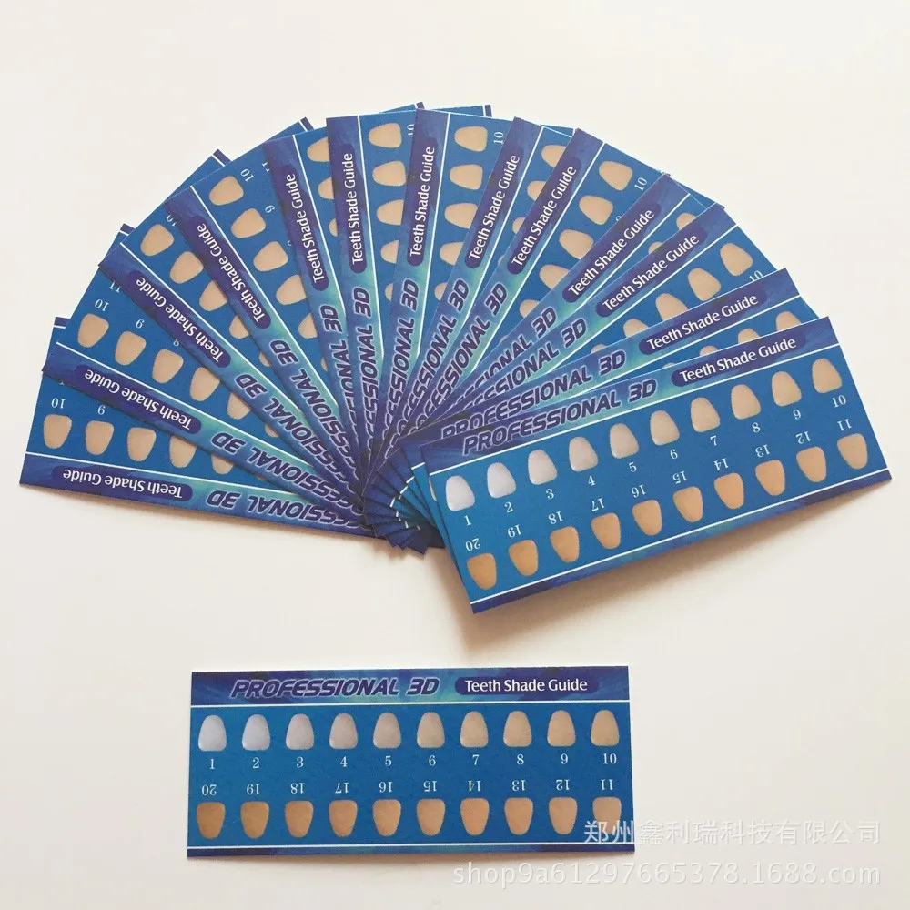 Dentist whitening than color board cold light whitening agent color card dental accessories cold light whitening contrast
Dentist whitening than color board cold light whitening agent color card dental accessories cold light whitening contrast
